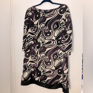 Worthington Stretch, Patterned Dress, L